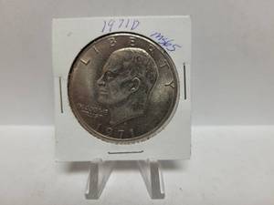 lot 532 image: 1971-D EISENHOWER ONE DOLLAR COIN