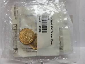 lot 548 image: 2004-2006 GOLD PLATED JEFFERSON NICKEL SET
