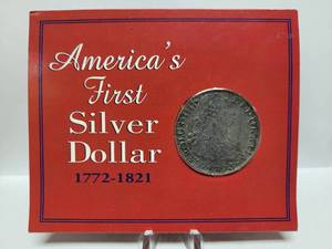 lot 581 image: AMERICAS FIRST SILVER DOLLAR-THE EIGHT REALE REPLICA