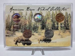 lot 586 image: AMERICAN BISON NICKEL COLLECTION