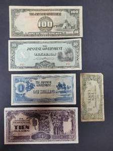 lot 614 image: FOREIGN CURRENCY LOT AS PICTURED