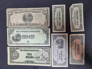 lot 615 image: FOREIGN CURRENCY LOT AS PICTURED