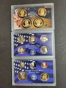 lot 648 image: 2008 UNITED STATES MINT PROOF SET