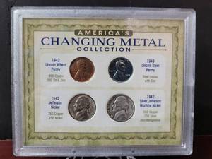 lot 684 image: AMERICAS CHANGING METAL COLLECTION