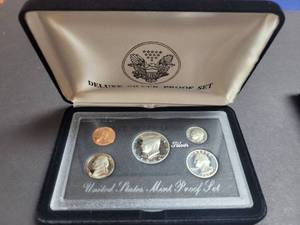 lot 635 image: 1993-S DELUXE UNITED STATES SILVER PROOF SET