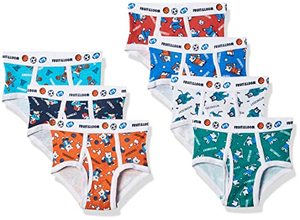lot 11999 image: Fruit of the Loom boys Tag Free Cotton briefs underwear, Toddler �� 7 Pack Days Week, 2-3T US