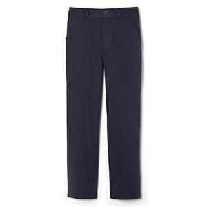 lot 12006 image: French Toast Boys Little Pull-On Relaxed Fit School Uniform Pant (Standard & Husky), Navy, 8