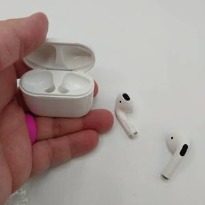 lot 12141 image: wireless ear buds, no charge cord included