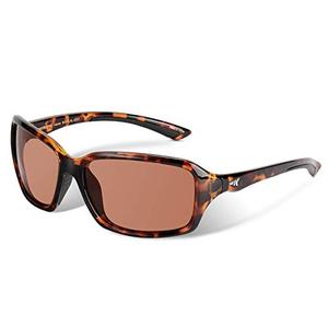 lot 12151 image: KastKing Alanta Polarized Sport Sunglasses,Gloss Demi Frame, Copper Lens