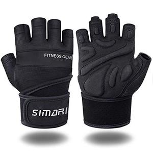 lot 12157 image: SIMARI Workout Gloves Men and Women Weight Lifting Gloves with Wrist Wraps Support for Gym Training, Full Palm Protection for Fitness, Weightlifting, Exercise, Hanging, Pull ups