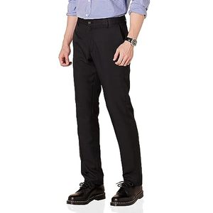 lot 12189 image: Amazon Essentials Mens Slim-Fit Flat-Front Dress Pant, Black, 42W x 30L
