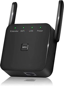 lot 12282 image: 2023 Newest WiFi ExtenderRepeaterCovers Up to 9860 Sq.ft and 60 Devices, Internet Booster - with Ethernet Port, Quick Setup, Home Wireless Signal Booster