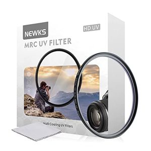 lot 12299 image: Newks 82mm MRC UV Protection Filter Kit,Clear UV Filters Slim Protector,16 Multi-Layer Nano CoatedUltra ThinHigh DefinitionQuality for Canon,Nikon,Sony,Sigma,etc 82mm Camera Lens Protective