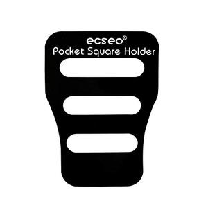 lot 12395 image: Pocket Square Guard for Men Suits, Ecseo Mens Pocket Square HolderFolder - 1 Pack