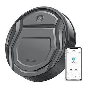 lot 12439 image: Lefant M210 Pro Robot Vacuum Cleaner, Tangle-Free 2200Pa Suction, Slim,Quiet, Self-Charging Wi-FiAPP Remote Connected Robotic Vacuum Cleaner, Work with Alexa, Ideal for Pet Hair, Hard Floors