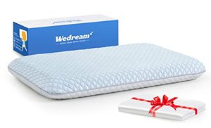 lot 12442 image: Ultra Thin Pillows for Sleeping, Lightweight Foam Pillow for Stomach and Back Sleepers, Cooling Flat Soft Pillow 2.75 H Ultra Slim Max Cool