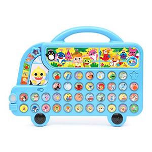 lot 12451 image: Pinkfong Baby Shark ABC Alphabet Bus Sound Pad  Baby Shark Toys, Baby Shark Books  Learning & Education Toys  Interactive Baby Toys for Toddlers 1-3  Gifts for Boys & Girls