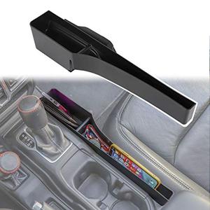 lot 12499 image: JeCar for Jeep Wrangler Center Console Organizer JL Gear Shifter Storage Tray Compatible with 2018-2023 Jeep Wrangler JL JLU 2020-2023 Jeep Gladiator JT