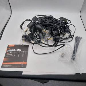 lot 12514 image: LED string lights 48, 15 sockets