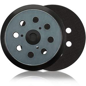 lot 12545 image: 2 Pieces 5 Inch 8 Holes Replacement Sander Hook and Loop Sander Pad Replacement for Makita BO5010, BO5030K, BO5031K, BO5041K