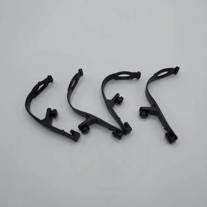 lot 12557 image: headlight strap for motorbike, black, 4 PC
