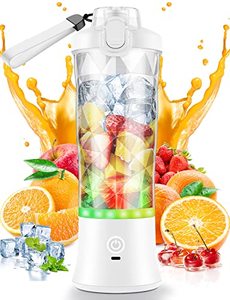 lot 12559 image: Portable Blender, 20 Oz Personal Blender for Shakes and Smoothies with 6 Blades, Small Fresh Juicer Portable Blender Cup Rechargeable BPA-Free, Mini Blender Portable for TravelOfficeHomeGymCamping