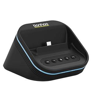 lot 12573 image: TIANHOO Bluetooth Speakerphone Conference Speaker with Charging Station for iPhone and Android Dongle USB Speakerphone for Home Office Easy Setup Portable Speaker for Holding Meetings