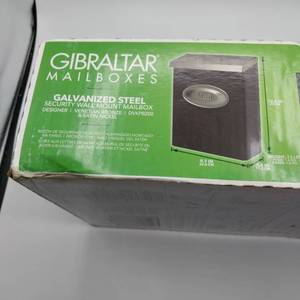 lot 12587 image: GIBRALTAR mailbox,