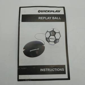 lot 12607 image: QUICKPLAY replay soccer ball