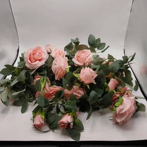 lot 12615 image: Pink rose garlands