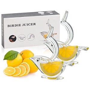 lot 12639 image: 2 Pack Bird Lemon Squeezer, Lemon Juicer Acrylic Manual Juice Lime Squeezer Bird Shape Lemon Slice Wedge Squeezer (2)