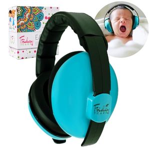 lot 12672 image: Friday BABY Baby Ear Protection (0-2 Years) - Comfortable and Adjustable Noise Cancelling Baby Ear Muffs for Infants & Newborns  Baby Headphones Noise Reduction for Airplanes Fireworks Concert, Blue