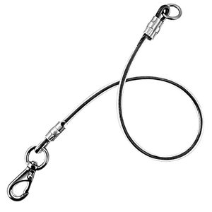 lot 12704 image: voopet Chew-Proof Dog Leash Extension Works with Any Leash & Collar & Harness - Super Strong and Durable Non-Tangle Connect Leash (Multiple leashes are Used for Multiple Dogs) Black