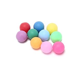 lot 12713 image: MYSXN 19 PCS Colored Ping Pong Balls,Plastic Table Tennis Ball for Pong Game and Advertising,Kids,DIY,Fun Arts