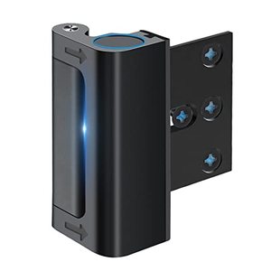 lot 12925 image: Yomisga Home Security Door Lock Reinforcement Safety Latch Extra Front Doors Security Devices Withstand 800 lbs, Anti Door Kick in Security Protector for Door Inside, Child Proof Aluminum Door Locks