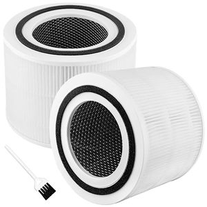 lot 12954 image: Core 300 Replacement Filter for LEVOIT Core 300 and Core 300S Air Purifier, 2 Pack 3-in-1 H13 True HEPA Replacement Filter, Compared to Part # Core 300-RF (White)