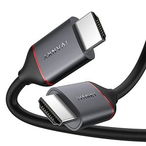 lot 12967 image: IVANKY 4K HDMI to HDMI Cable 6ft, 18Gbps High Speed HDMI 2.0 Cable, Supports 4K60Hz, 2K, 1080p, HDCP 2.2, ARC, 32AWG, 3D, HDMI Cord for MacBook Pro 2021, Gaming Monitor, PS4PS3, PC, Fire TV, &More