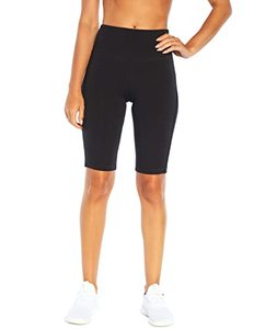 lot 13001 image: Marika Magic Women�s Tummy-Control Bermuda Shorts - Extra-Cinching Support - with Coolmax Gusset - Slim Fit Black