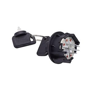 lot 13042 image: AIB2C Ignition Switch 117-2222 137-4101 with 2 Keys for Exmark Vantage, Toro TimeCutter Z4200 Z4235 Z5035 Z5060 Z4202