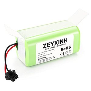 lot 13044 image: ZEYXINH 14.4V 2600mAh Li-ion Replacement Battery Compatible with Ecovacs Deebot N79S, Deebot N79, Deebot DN622 & RoboVac 11S, 11S MAX, RoboVac 15C MAX, RoboVac 30 Robot Vacuum Cleaners