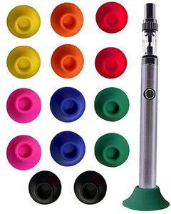lot 13045 image: 15 Pack Ego Silicone Sucker Stand Base Holder Exclusively for Vapor Tanks and Battery Vaporizer Pens Ego T Evod, Ego Twist Electronic Cigarette Personal Vaporizer Ecig Electronic Vape Pen NOT Included