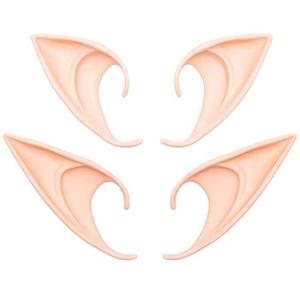 lot 13061 image: GREAT&LUCKY Cosplay Fairy Pixie Elf Ears - Soft Pointed Tips Anime Party Dress Up Costume Masquerade Accessories for Halloween Christmas Party ,2 Pair