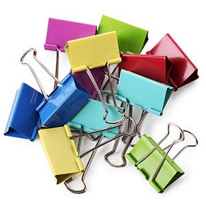 lot 13071 image: Mr. Pen- Extra Large Binder Clips, 2 Inch, 12 Pack, Assorted Color, Binder Clips Extra Large, Big Binder Clips, Large Paper Clip, Large Paper Clamps, Binder Clamps, Large Binder Clips, Large Clip
