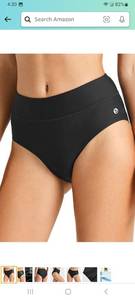 lot 13089 image: BALEAF Womens Modest Bikini Bottom High Waisted Swim Bottoms Full Coverage Bathing Suit Bottom