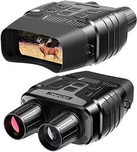 lot 13112 image: Rexing B1 Night Vision Goggles Binoculars with LCD Screen, Infrared (IR) Digital Camera, Dual Photo  Video Recording for Spotting, Hunting, Tracking up to 300 Meters (Black)