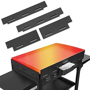 lot 13393 image: Wind Guard for Blackstone 36 Griddle, Wind Screen, Accessories for Flat Top Gas Grill, Heat Gathering, Saving Propane, Stable and Not Shaky, Black