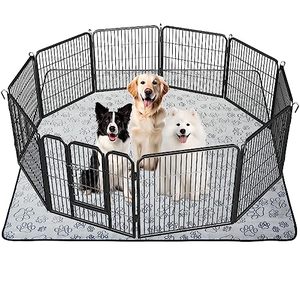 lot 13423 image: Qeils Reusable Puppy Pads, Washable Pee Pads for Dogs, Waterproof Non Slip Wee Wee pad, Absorbent and Leakproof Training Mats for Potty, Crate, Playpen, Bed, Sofa, 72x 72