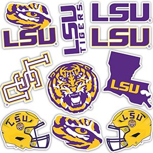 lot 13494 image: Desert Cactus LSU Sticker Tigers Geaux Louisiana State University Stickers Vinyl Decals Laptop Water Bottle Car Scrapbook T2 (Type 2)