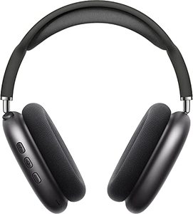 lot 13510 image: Peakfun Wireless Headphones Over-Ear Bluetooth Adjustable Headphones 42 Hours of Listening Time Volume Control, Fitting in GamingRunningSports Headphones for iPhoneAndroidSamsung - Space Gray