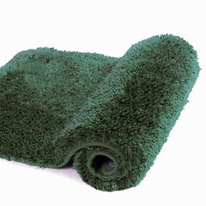 lot 13541 image: Walensee Bathroom Rug Non Slip Bath Mat (16 x 24, Hunter Green) Water Absorbent Soft Microfiber Shaggy Mat Machine Washable Bath Rug Thick Plush Rugs for Shower